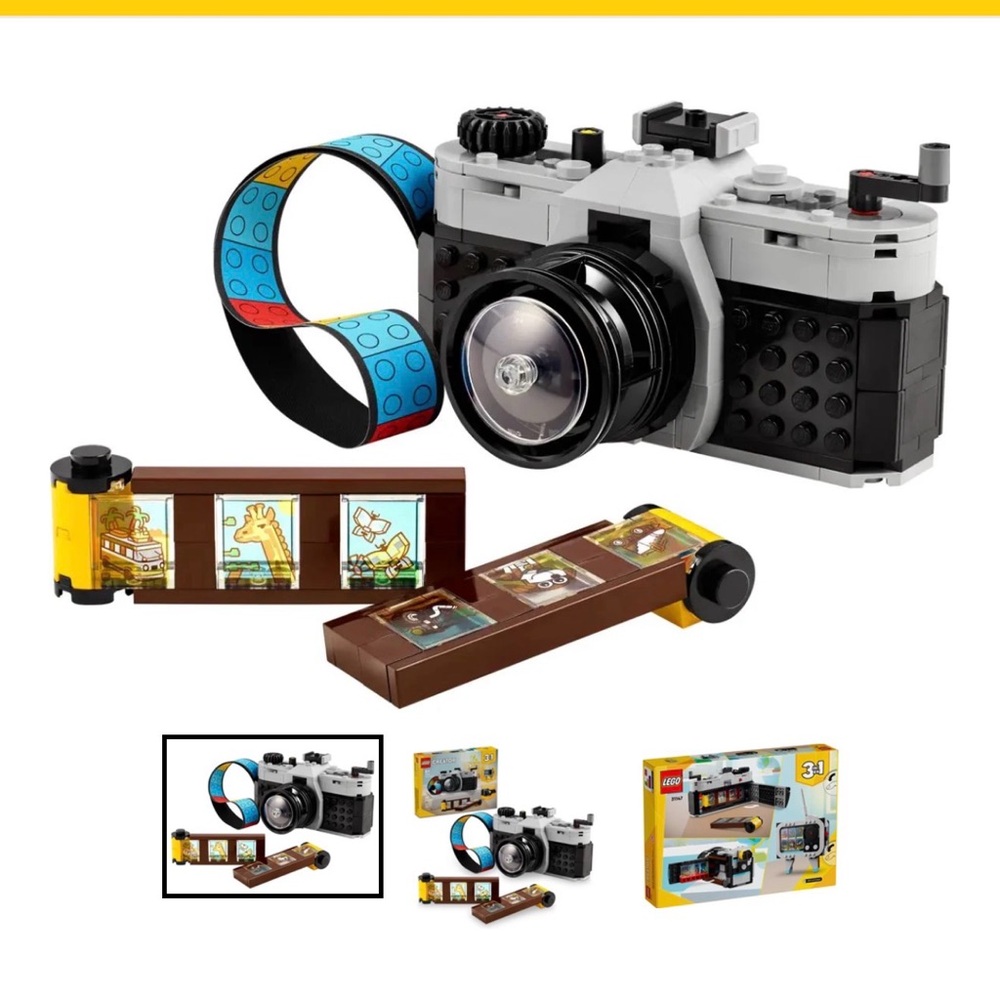 LEGO Creator Camera Set - Black, Gray, and Blue